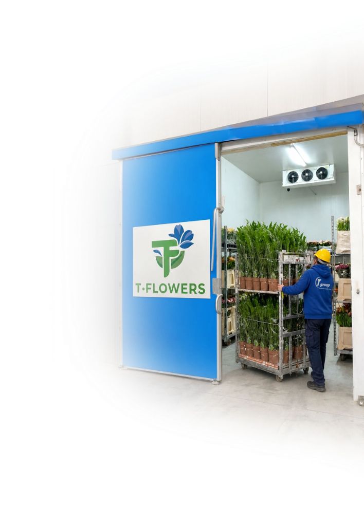 Cella refrigerata T-Flowers con operatore